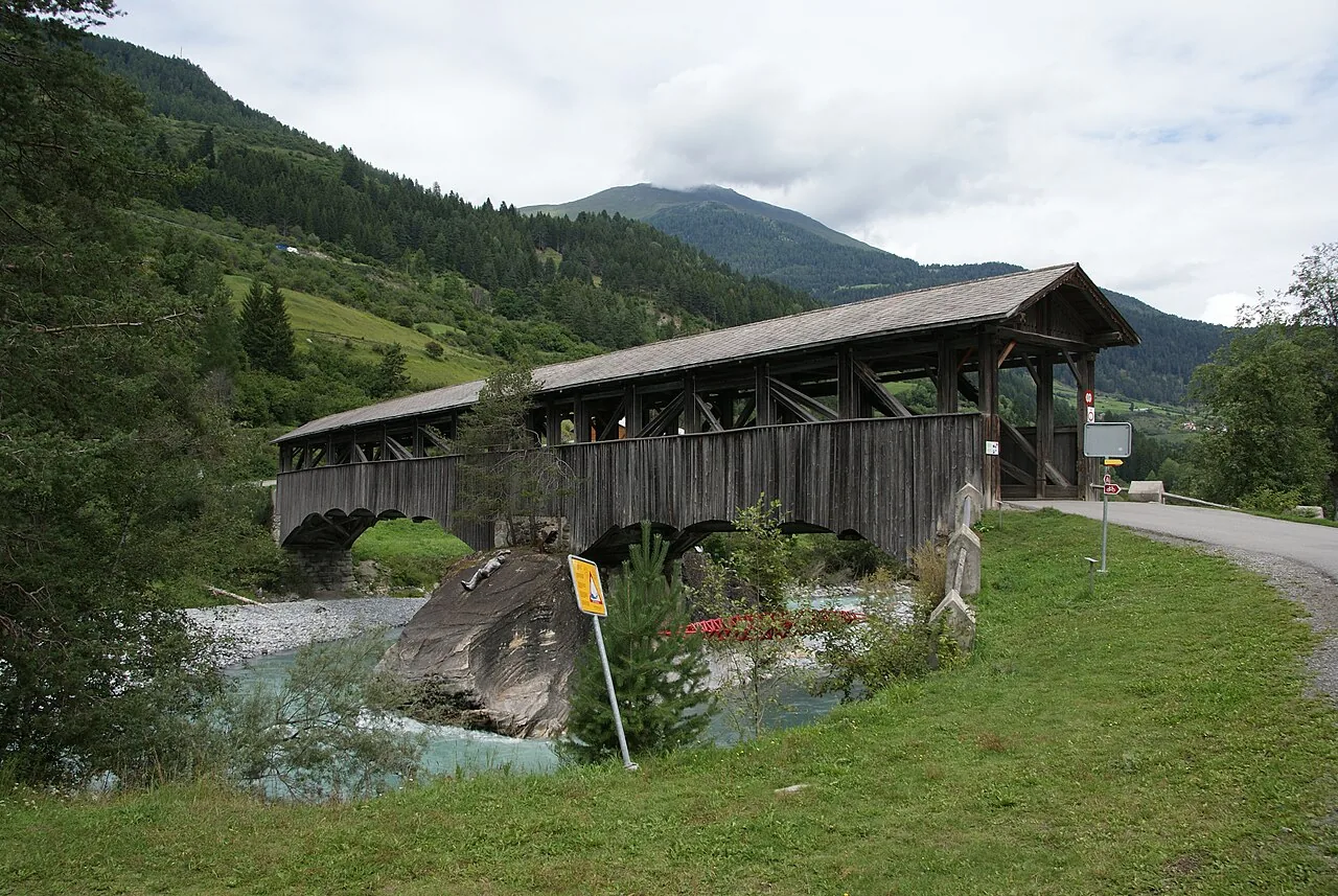 Standing flooded timber rising from a reservoir